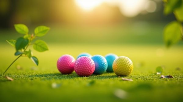 Balles de golf colorées : effet de mode ou vrai avantage ?
