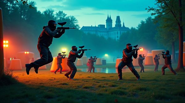 Organisez une partie de paintball mémorable à Bruxelles
